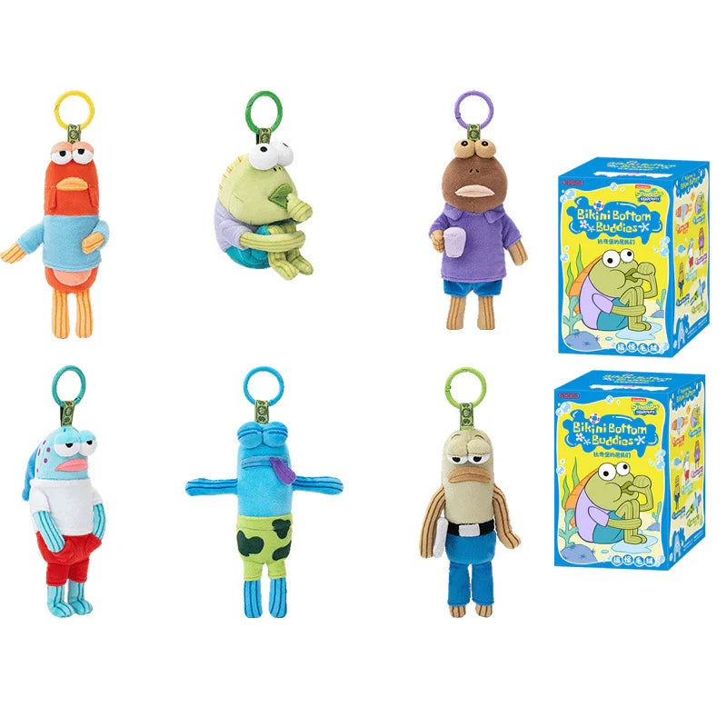 Bikini Bottom Buddies Whimsical Plush – Blind Box / Confirmed / Sealed Set