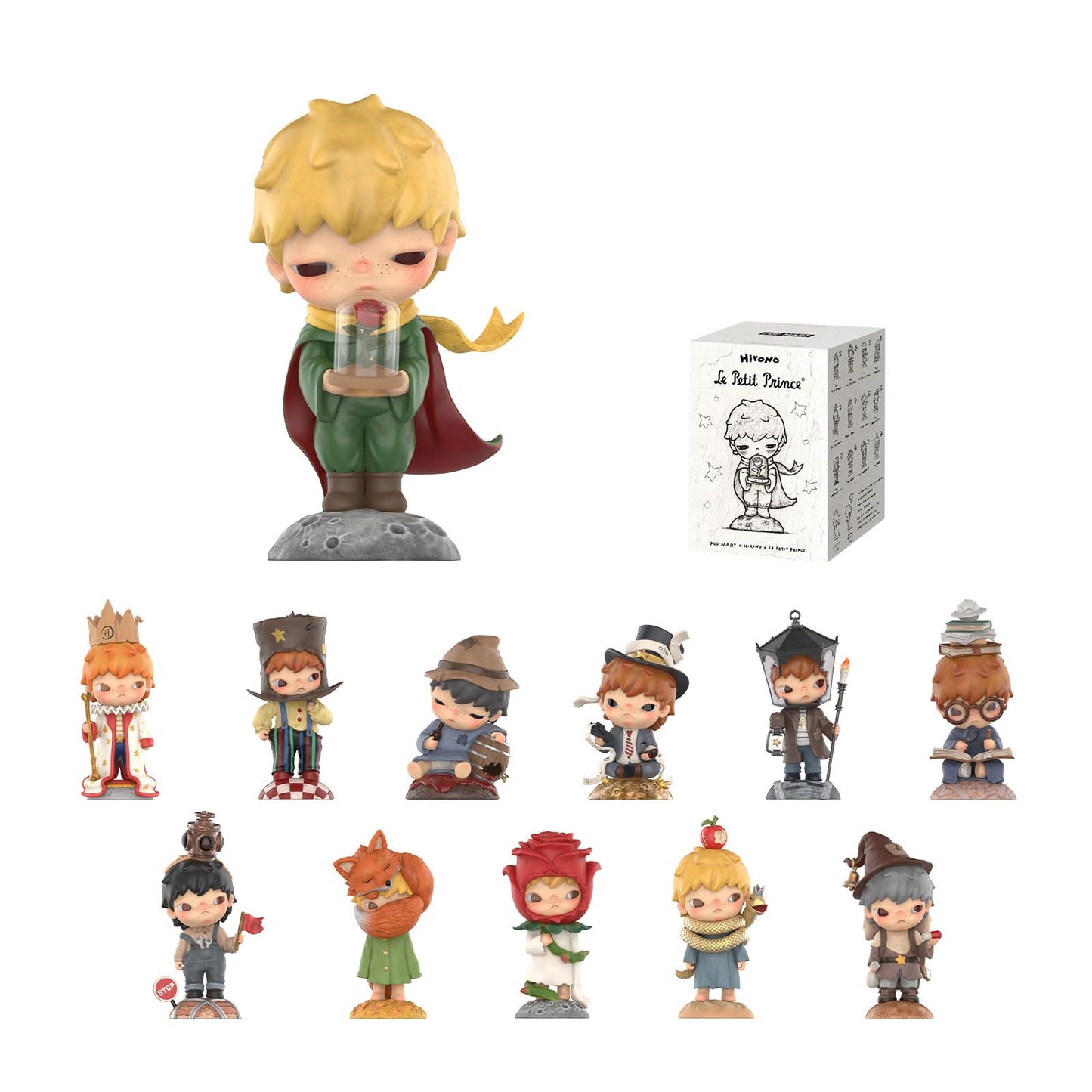 Hirono × Le Petit Prince Series Figures Toy – Blind Box / Confirmed / Sealed Set Authentic