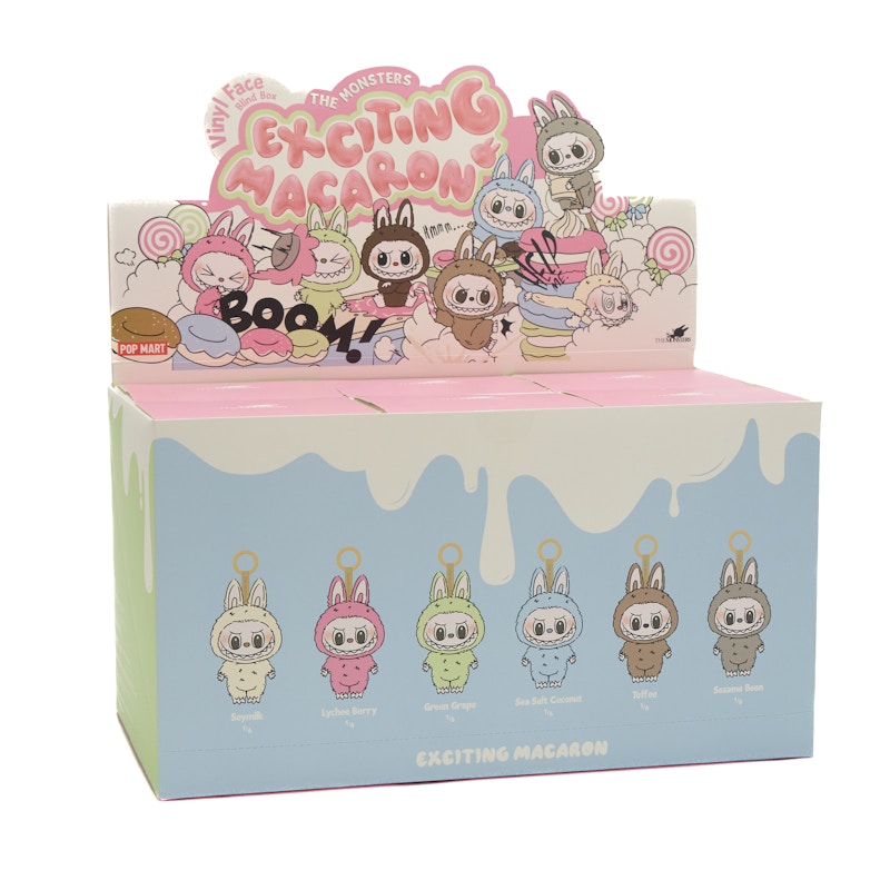 Pop Mart The Monsters: Exciting Macaron Vinyl Face Blind Box – Labubu Reseller Listing