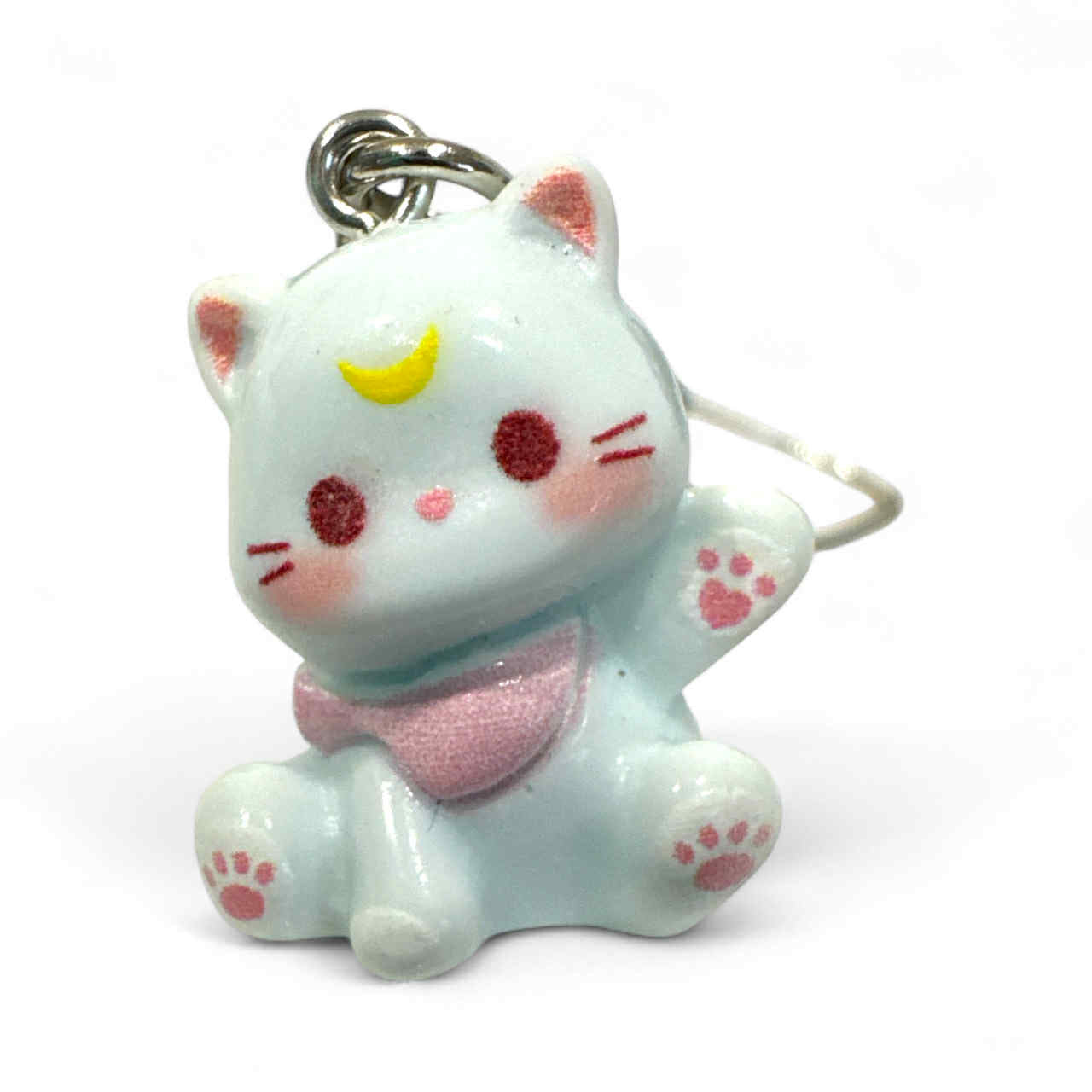 Mini Cat Phone Charms Lucky Figure - Collector's Haven Exclusive