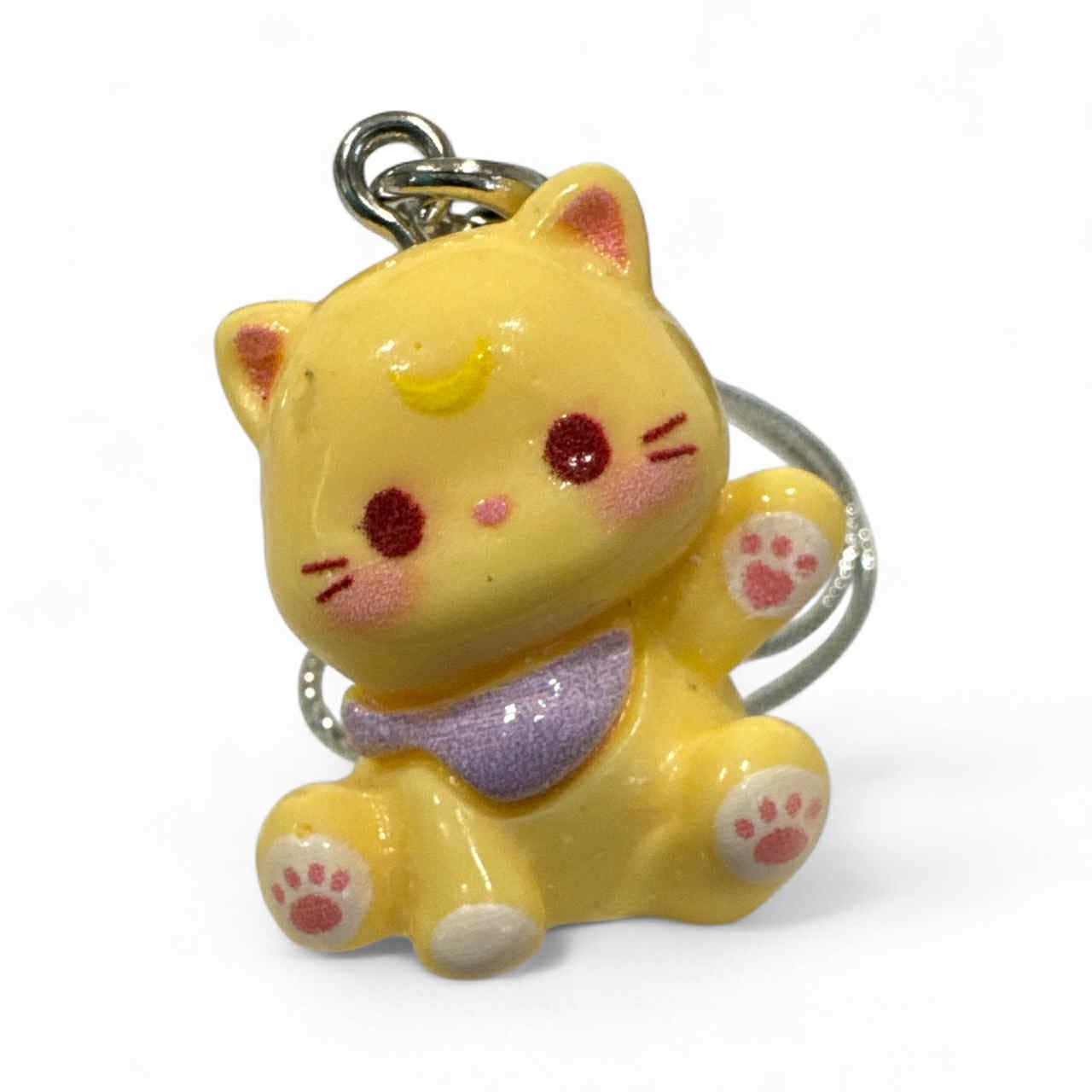 Mini Cat Phone Charms Lucky Figure - Collector's Haven Exclusive
