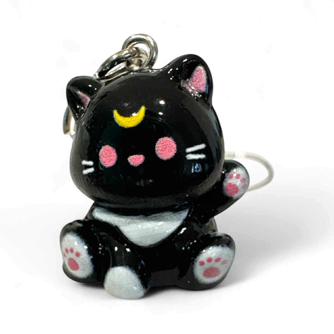 Mini Cat Phone Charms Lucky Figure - Collector's Haven Exclusive