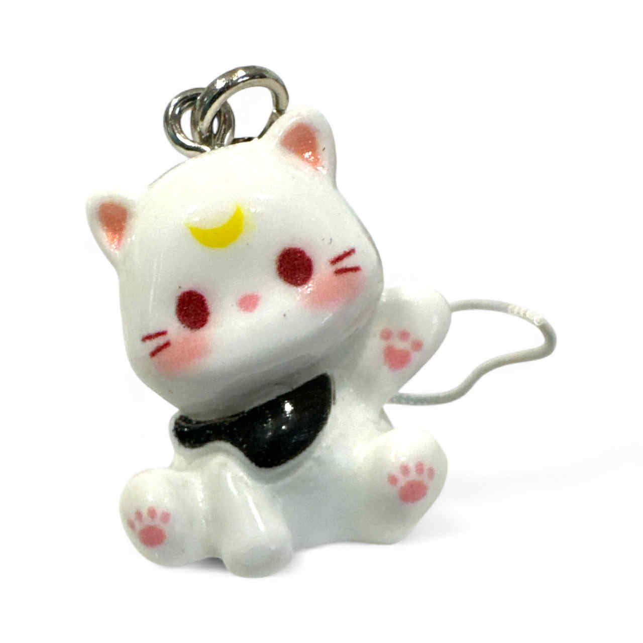 Mini Cat Phone Charms Lucky Figure - Collector's Haven Exclusive
