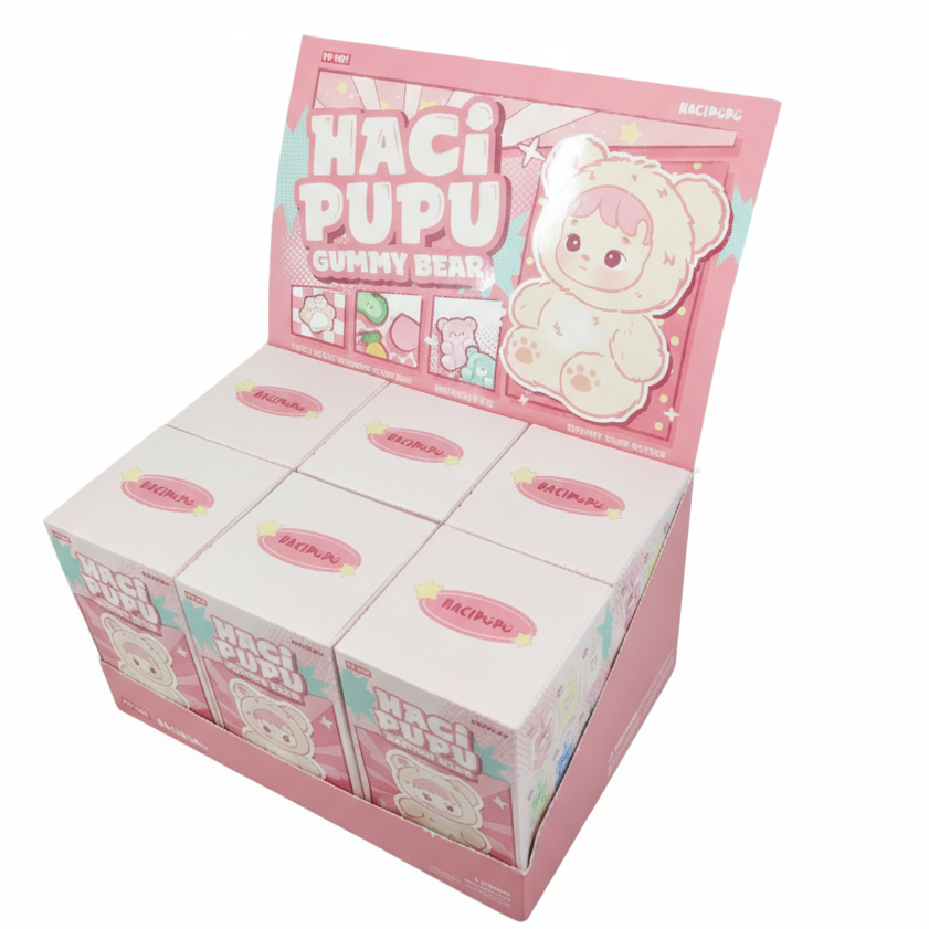 POP MART - Hacipupu Gummy Bear Series Vinyl Plush Pendant - Blind Box / Confirmed / Sealed Set