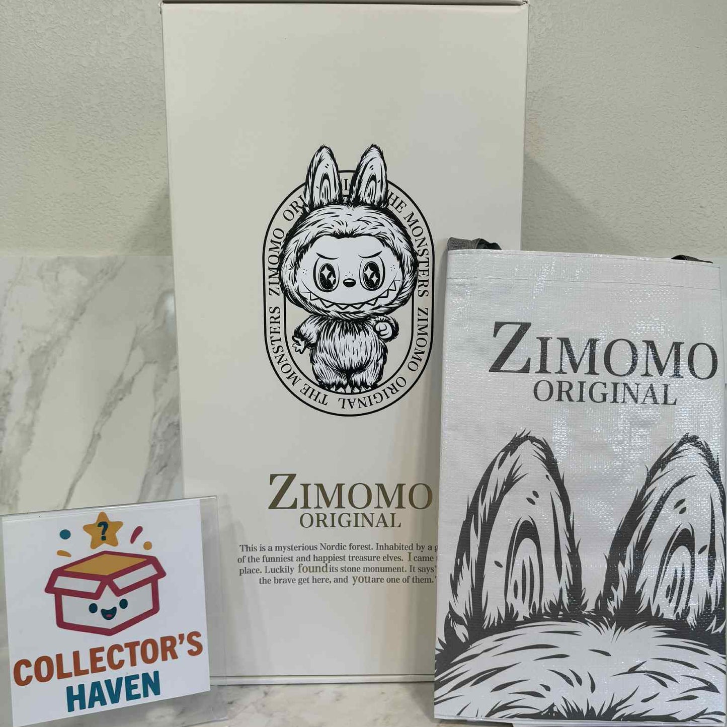 POP MART The MONSTERS I Found You Vinyl Face Doll Zimomo Authentic