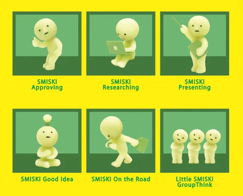 Smiski Work Series Dreams Blind Box / Sealed Full Set Glow In The Dark Figure