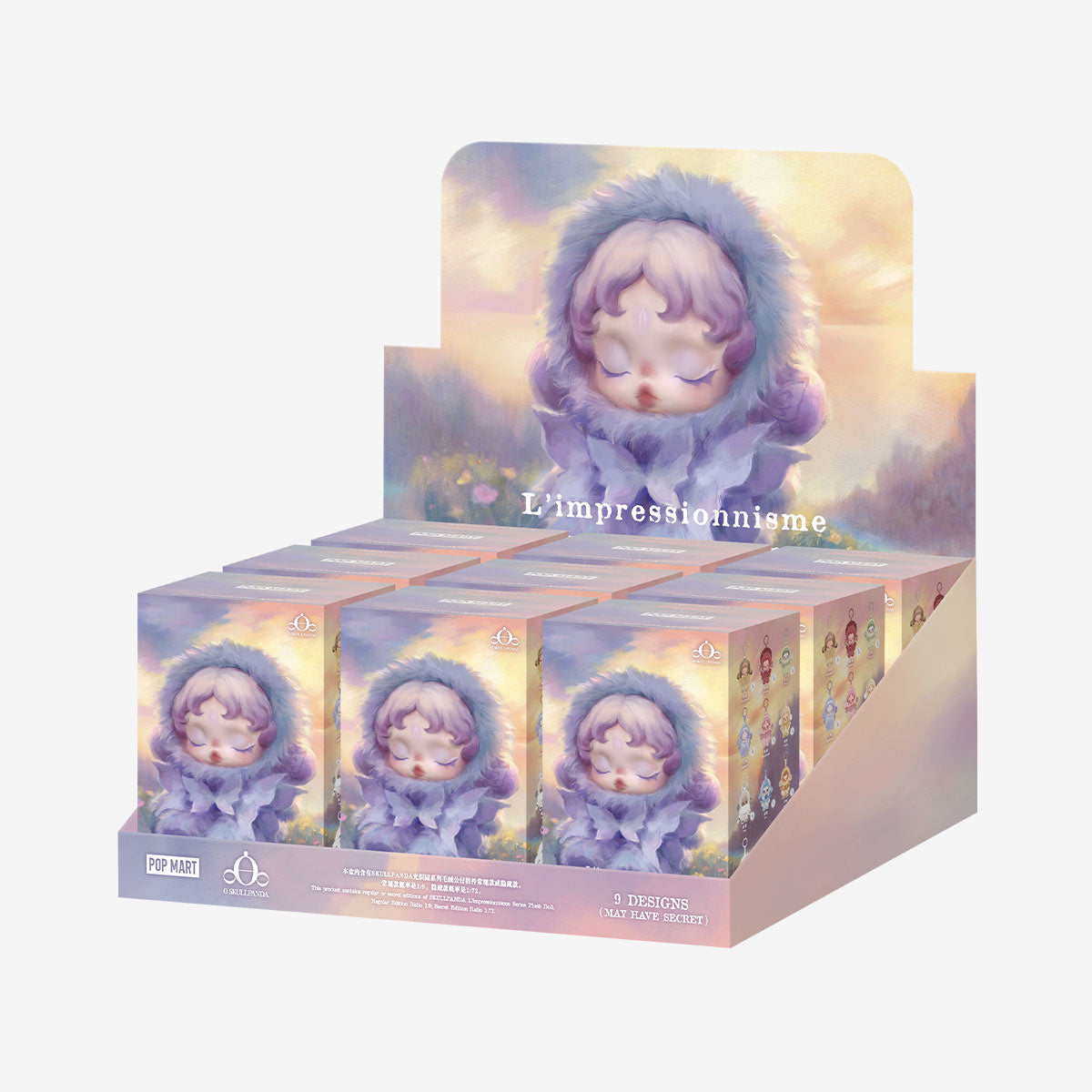 SKULLPANDA L’ Impressionnisme Series – Plush Doll Blind Box / Confirmed / Sealed Set