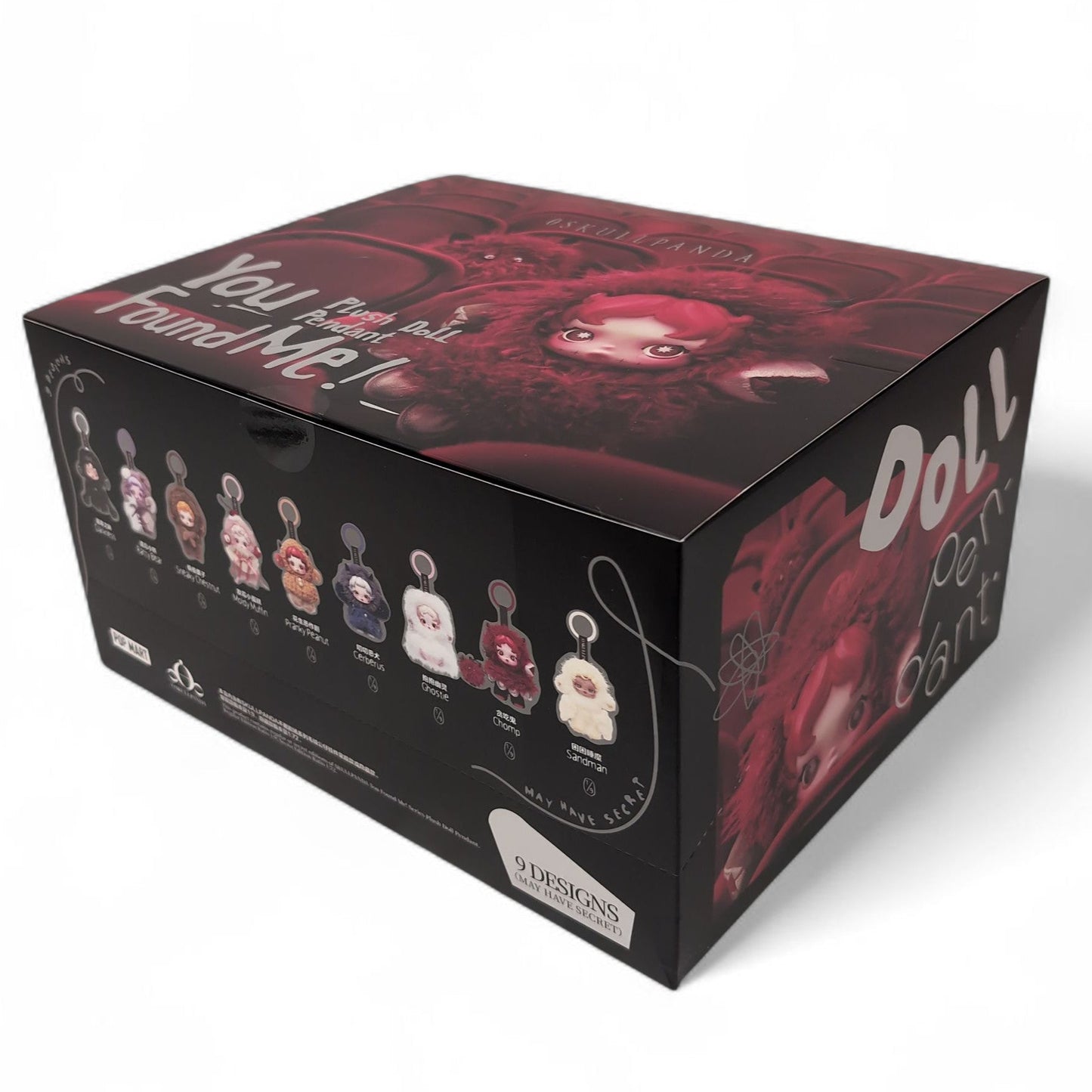 SKULLPANDA - “You Found Me” Series Plush Doll Pendant - Blind Box / Confirmed / Sealed Full Set