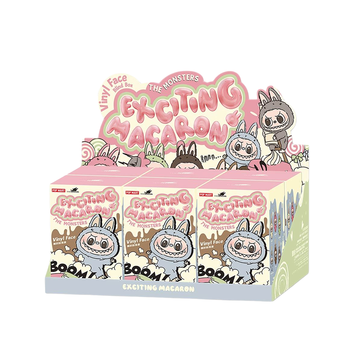 Pop Mart The Monsters: Exciting Macaron Vinyl Face Blind Box – Labubu Reseller Listing