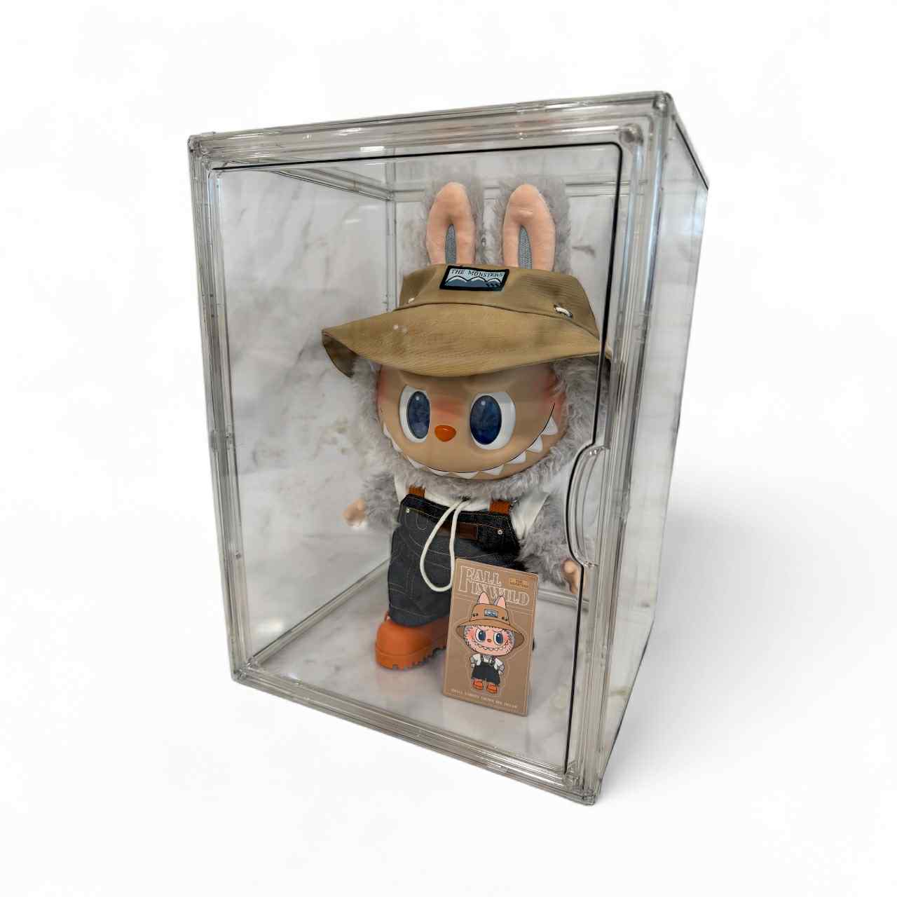 Pop MART the Monsters Labubu Fall in Wild Series Vinyl Plush Doll Pendant Authentic