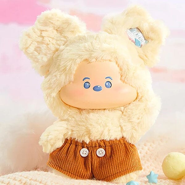 MINISO × Disney Mickey Mouse Head in the Clouds Plush Keychain – Blind Box / Confirmed / Sealed Set