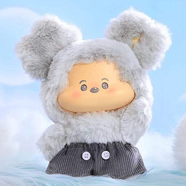 MINISO × Disney Mickey Mouse Head in the Clouds Plush Keychain – Blind Box / Confirmed / Sealed Set