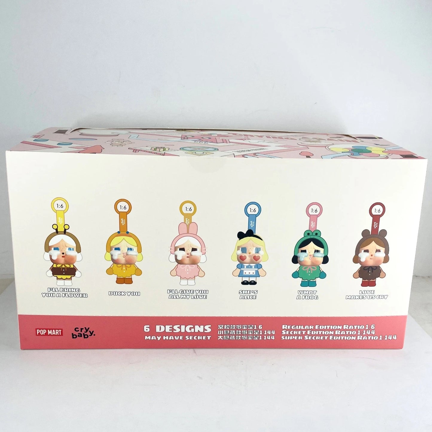 POP MART Crybaby Crying Again Series Collectible Figure Toy Gift - Blind Box / Sealed Set