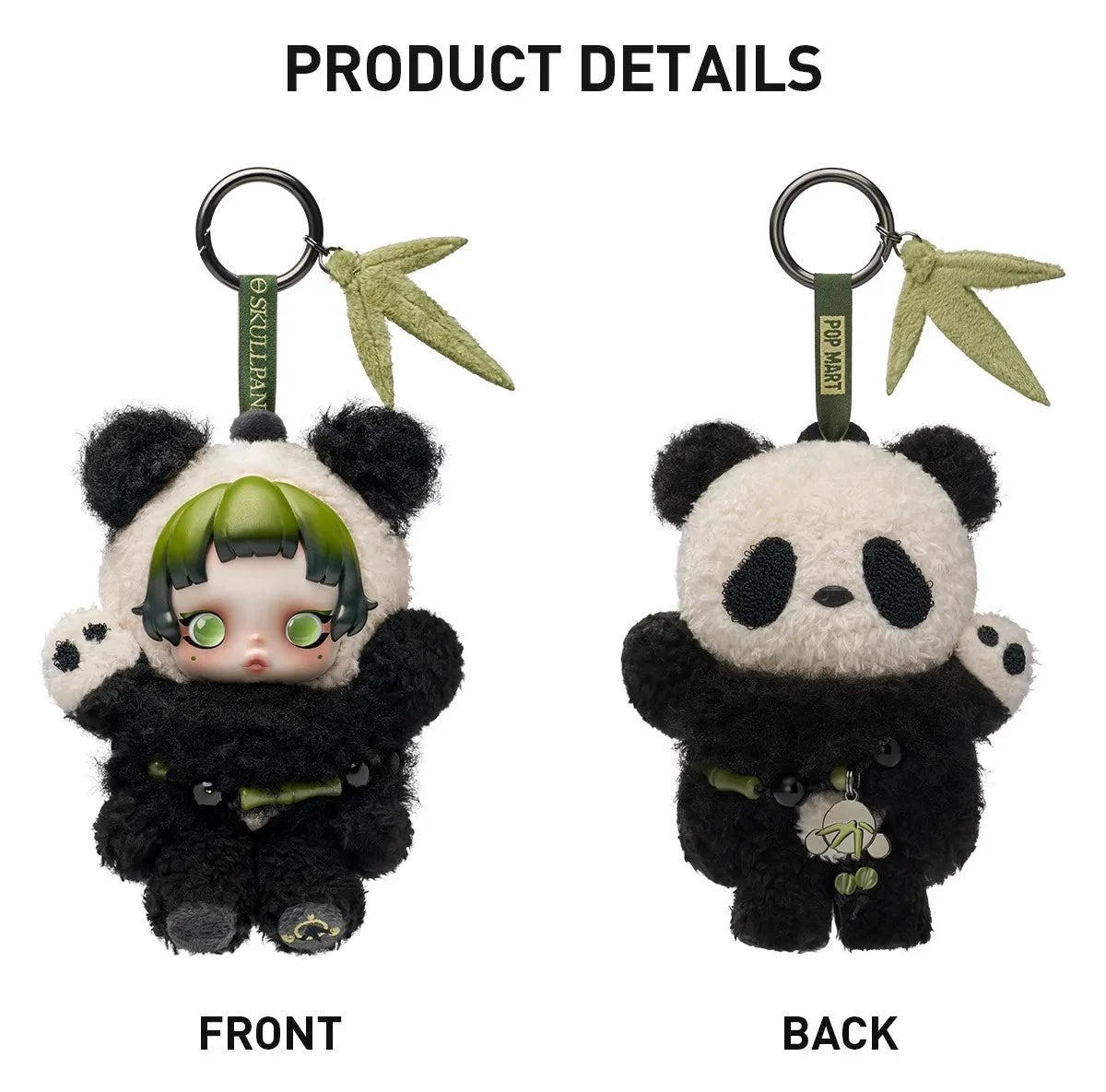 Skullpanda Lazy Panda Plush Doll Pendant Trend Art Cute Toys Gift Authentic
