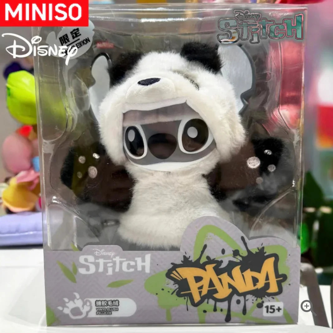 MINISO 11 Disney Stitch Collection Panda Changing Plush Toy
