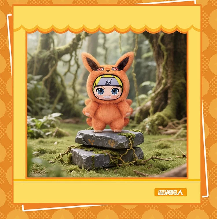 Naruto Shippuden Beast Party Series Plush Keychain – Blind Box / Confirmed / Sealed Set