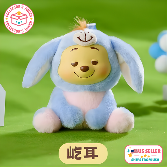 MINISO × Winnie the Pooh “Naughty Team” Plush Pendant Keychain -Confirmed