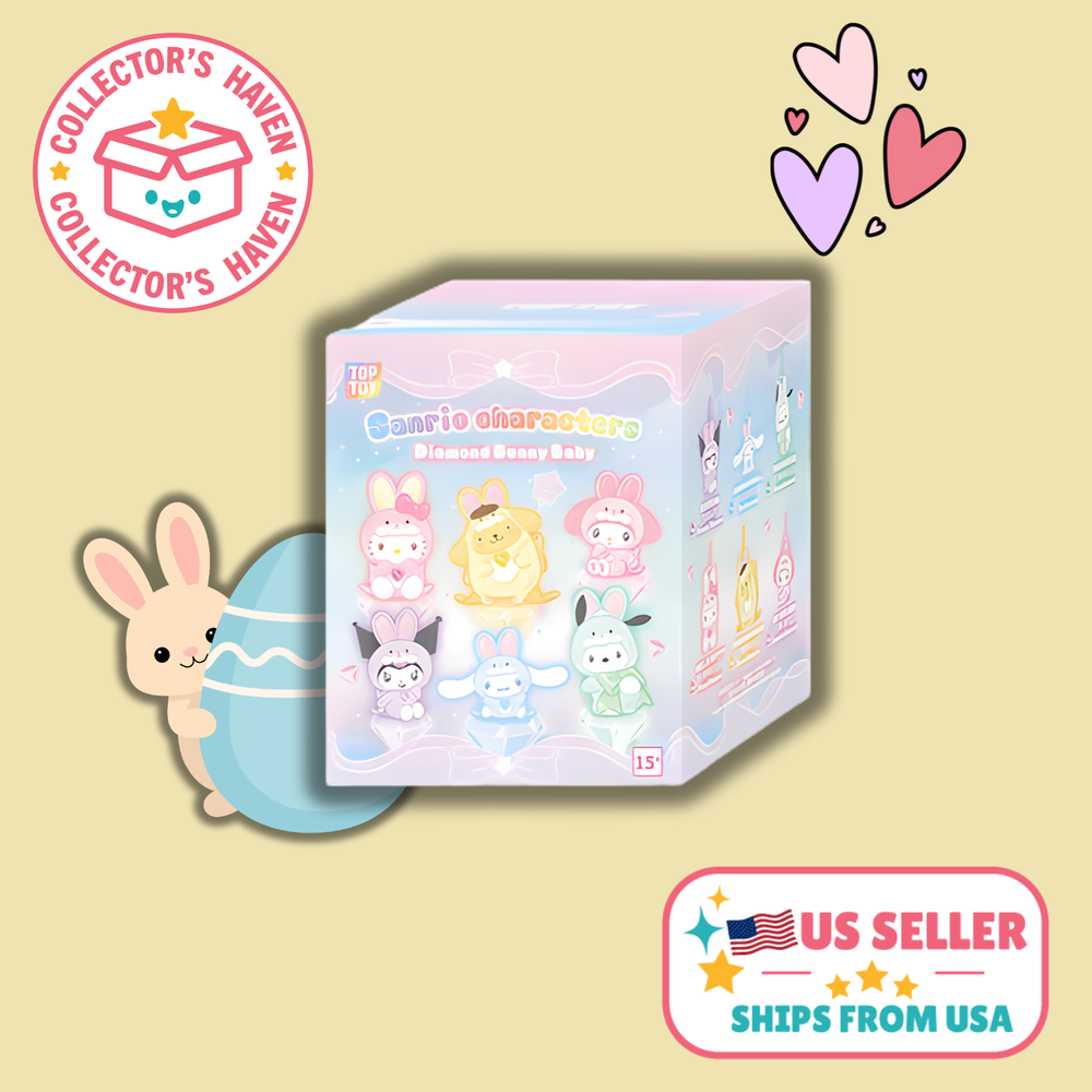 Sanrio Characters Diamond Bunny Baby Series - Blind Box & Confirmed