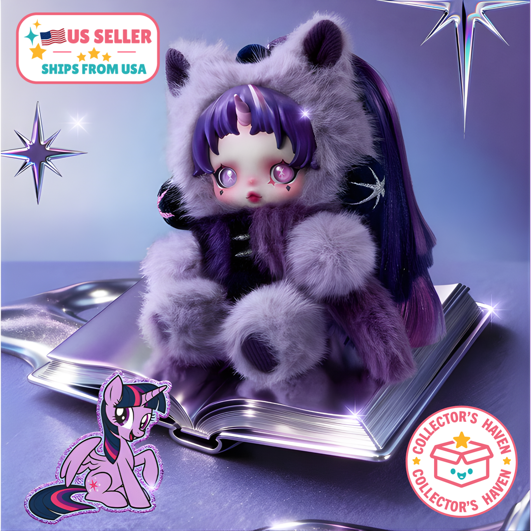 SKULLPANDA × My Little Pony Series Plush Doll Pendant- Blind Box/Confirmed