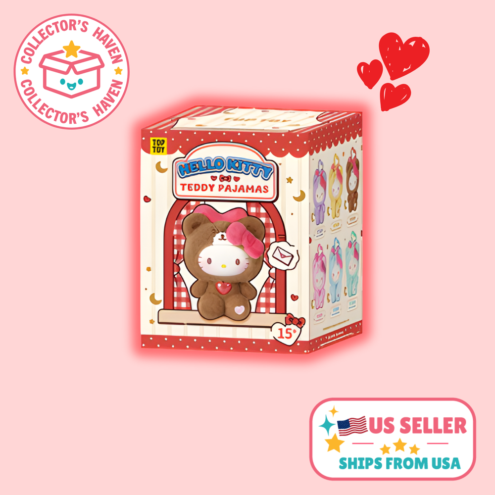 TOPTOY HELLO KITTY Teddy Pajamas Series- Blind Box & Confirmed