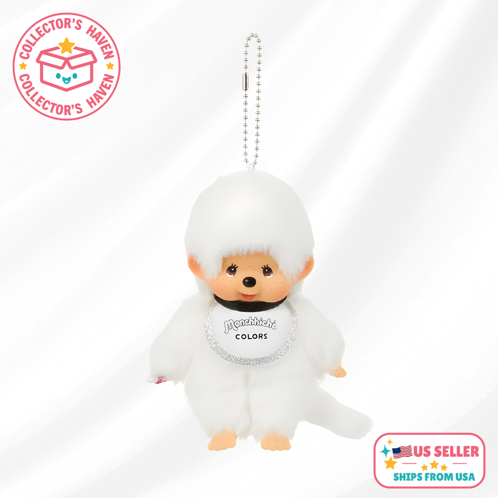 Monchhichi Plush Keychain – Classic Colors
