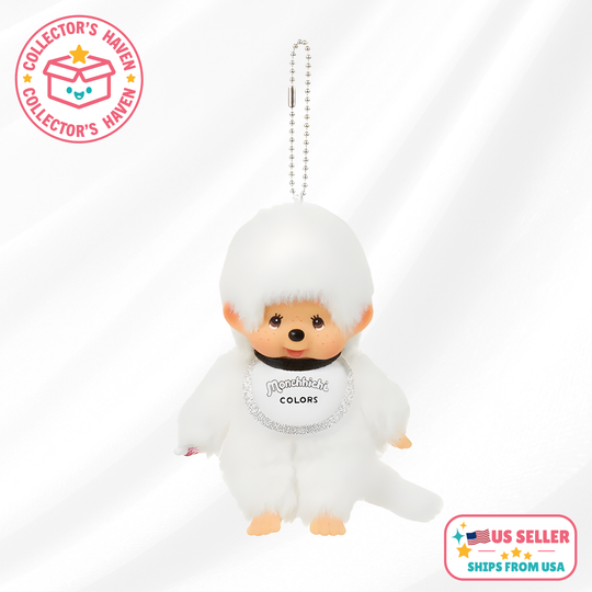 Monchhichi Plush Keychain – Classic Colors