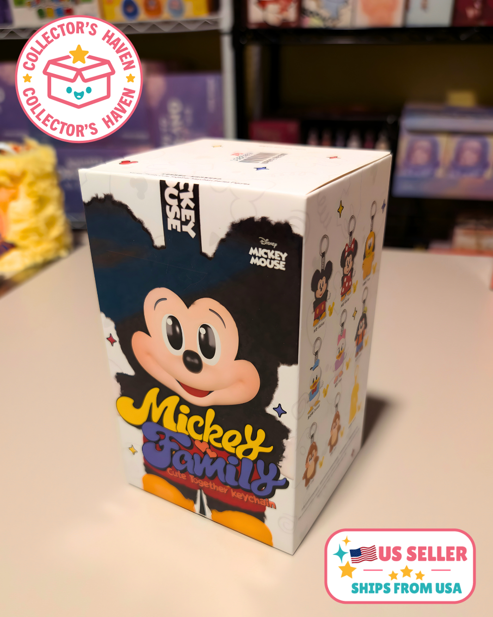 POP MART Disney Mickey Family Secret Huey Dewey Louie 1/96 Keychain