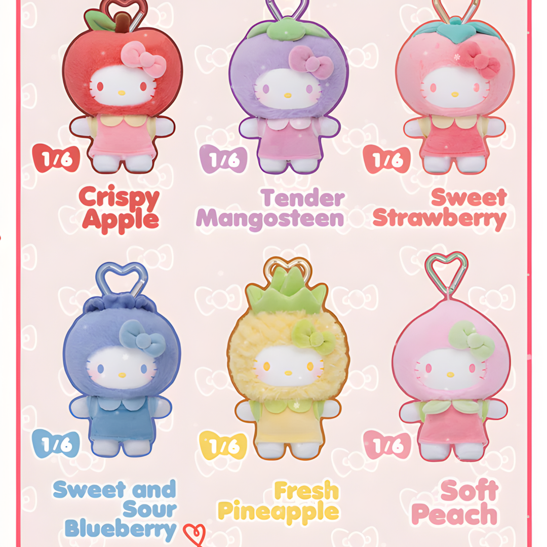 TOP TOY Hello Kitty Fruity Paradise Series Blind Box & Confirmed