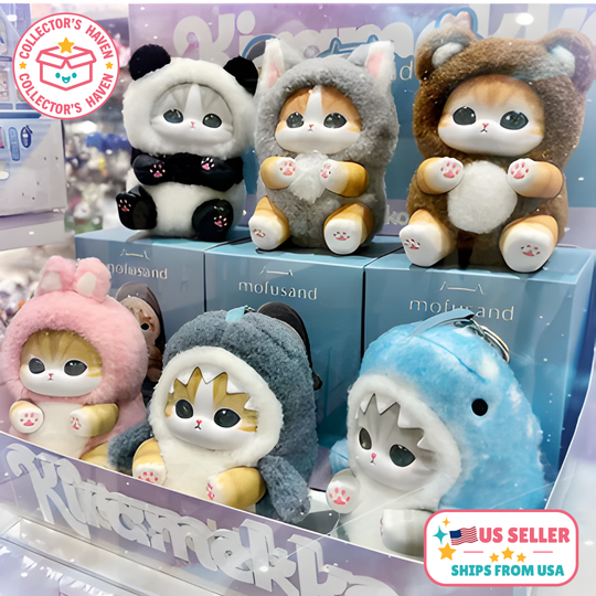 Mofusand Kiramekko Fluffy Kittens Series Plush- Blind Box