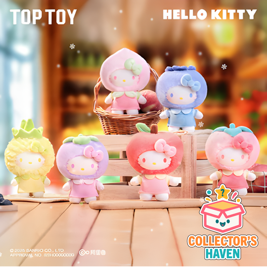 TOP TOY Hello Kitty Fruity Paradise Series Blind Box & Confirmed
