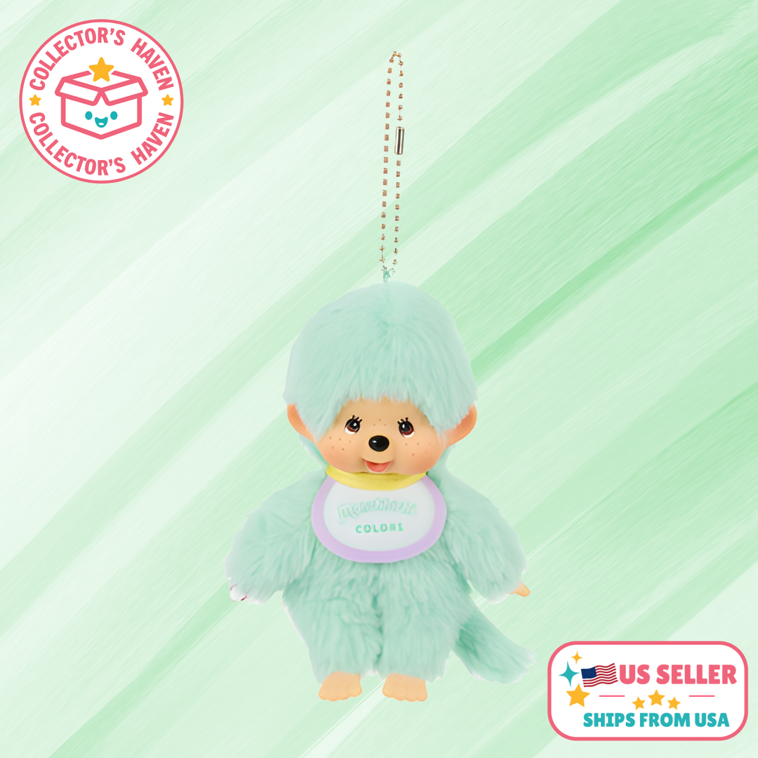 Monchhichi Plush Keychain – Classic Colors