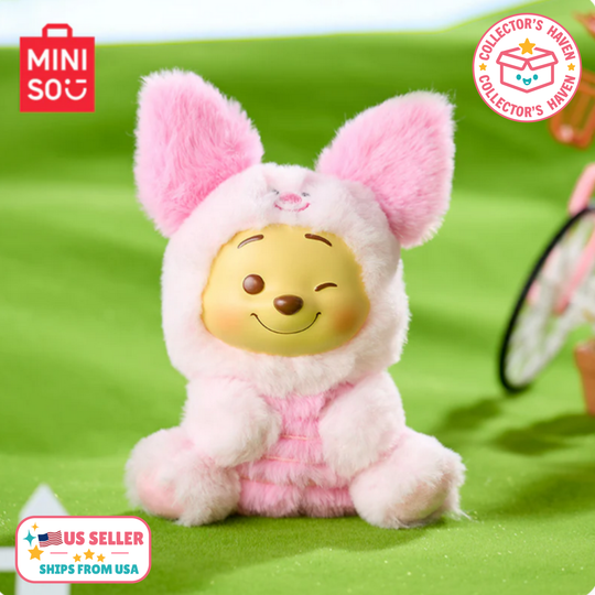 MINISO × Winnie the Pooh “Naughty Team” Plush Pendant Keychain -Confirmed
