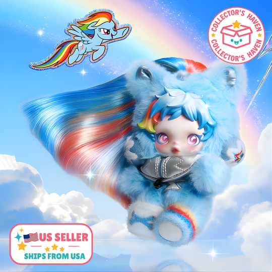 SKULLPANDA × My Little Pony Series Plush Doll Pendant- Blind Box/Confirmed