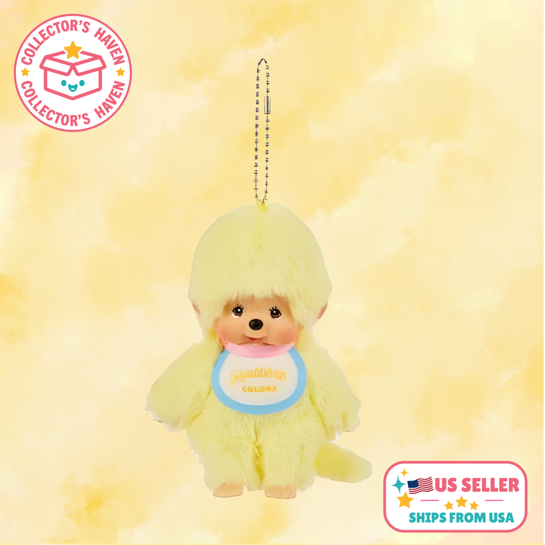 Monchhichi Plush Keychain – Classic Colors