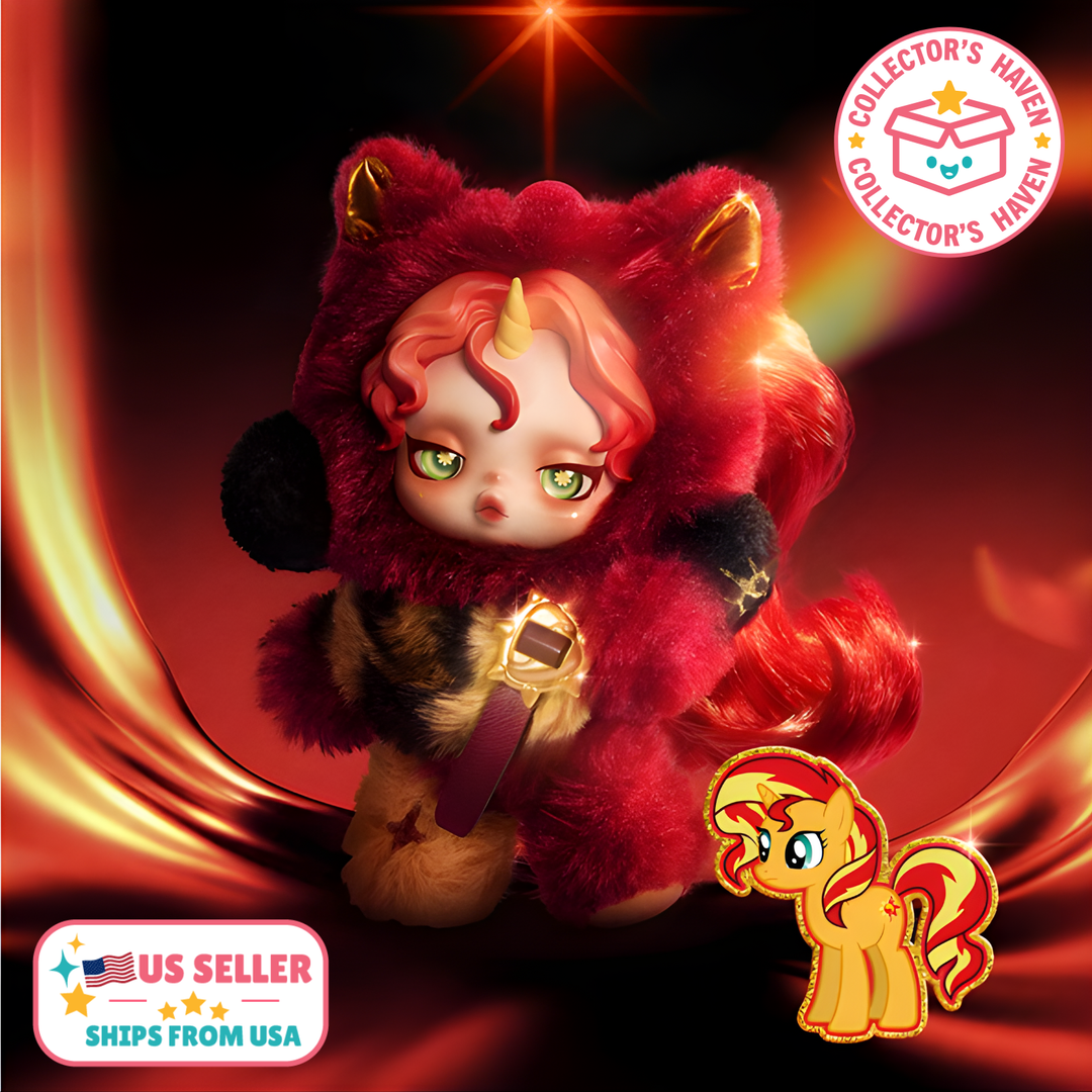 SKULLPANDA × My Little Pony Series Plush Doll Pendant- Blind Box/Confirmed