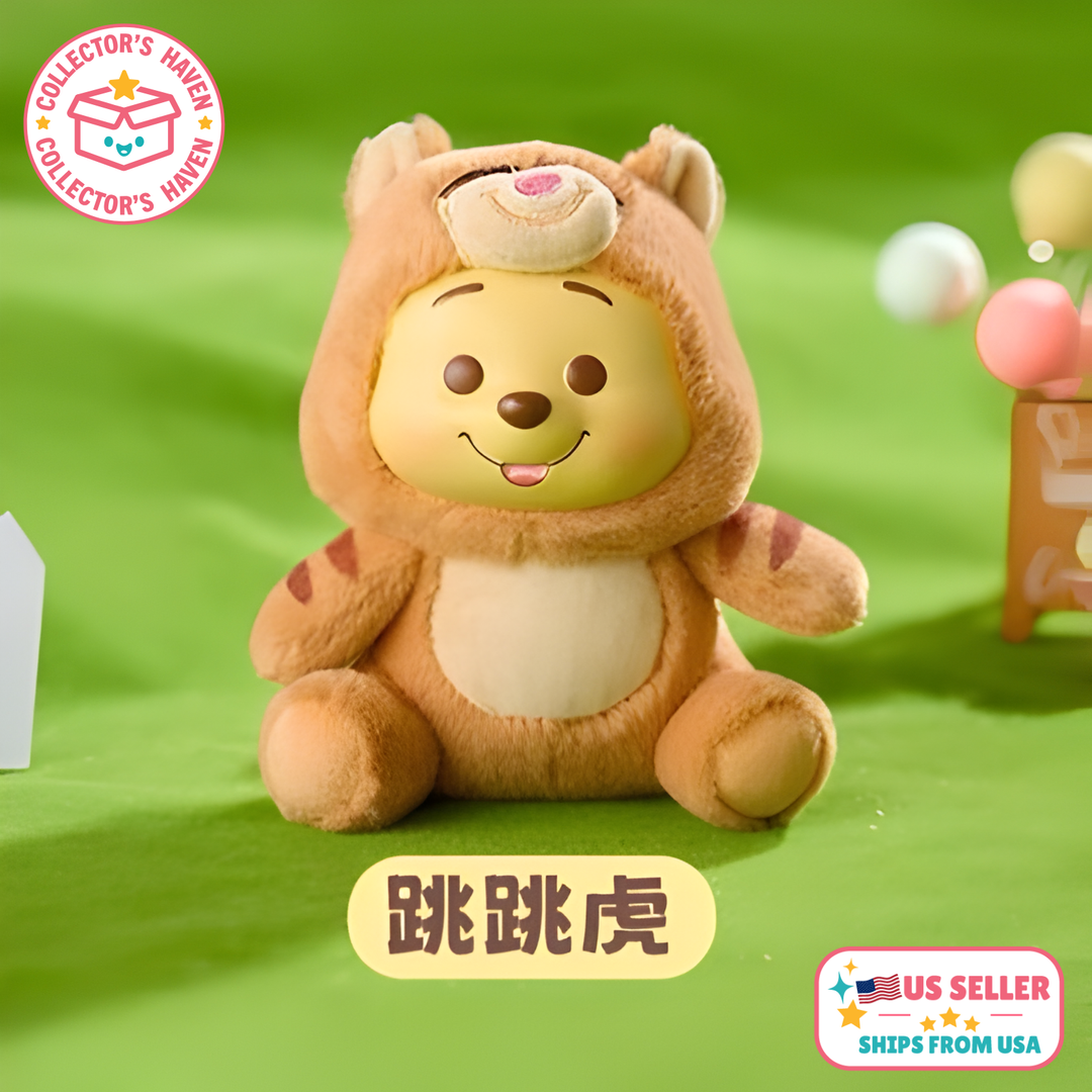 MINISO × Winnie the Pooh “Naughty Team” Plush Pendant Keychain -Confirmed