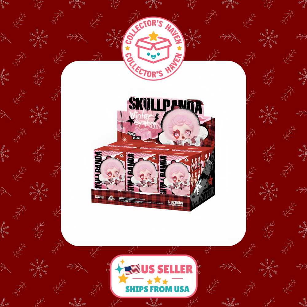 POP MART SKULLPANDA Winter Symphony Series Plush- Confirmed Character