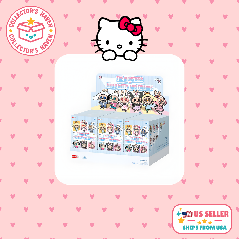 THE MONSTERS × Hello Kitty and Friends Series- Blind Box & Confirmed Characters