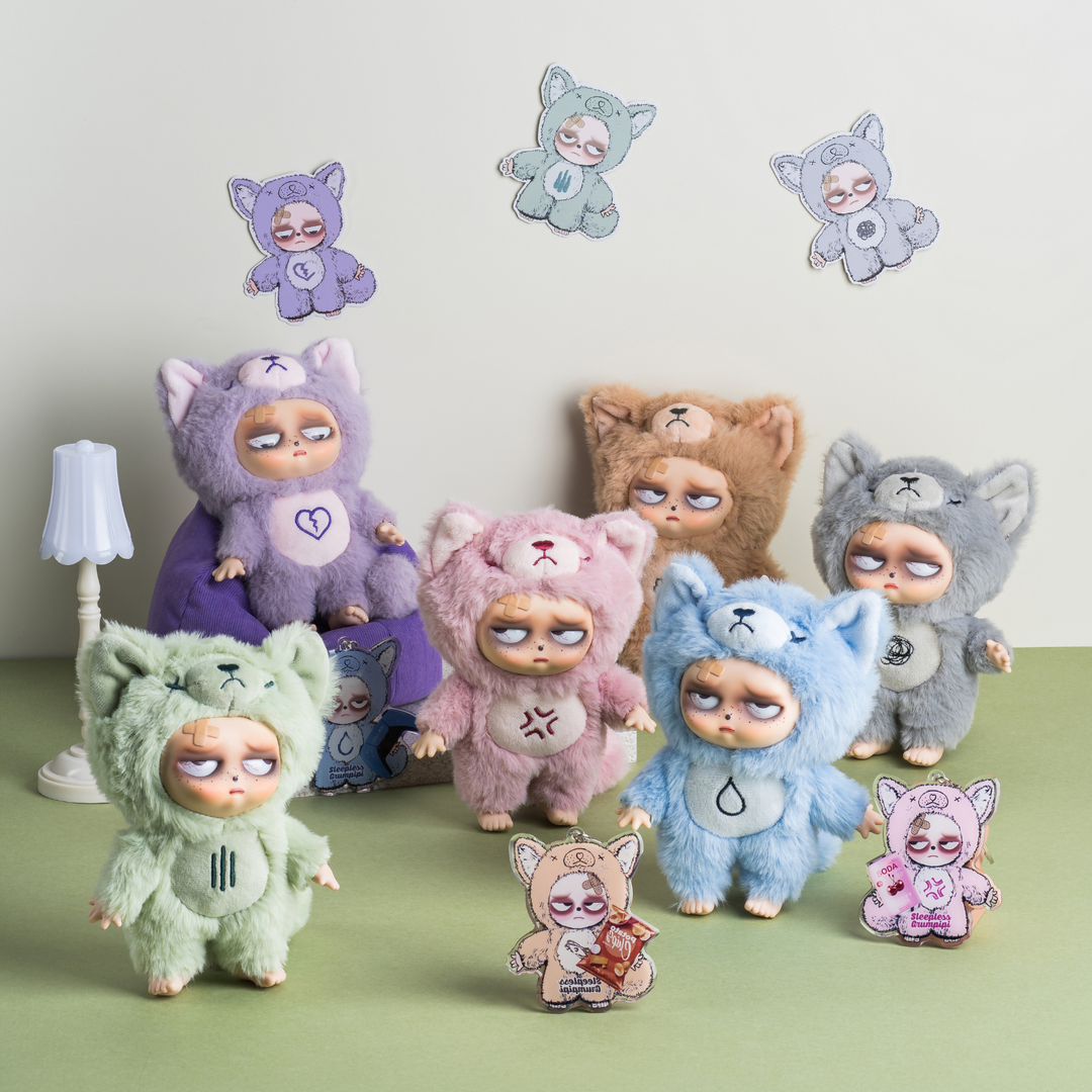 Sleepless Grumpipi - Plush Pendant Blind Box M.A. Toys