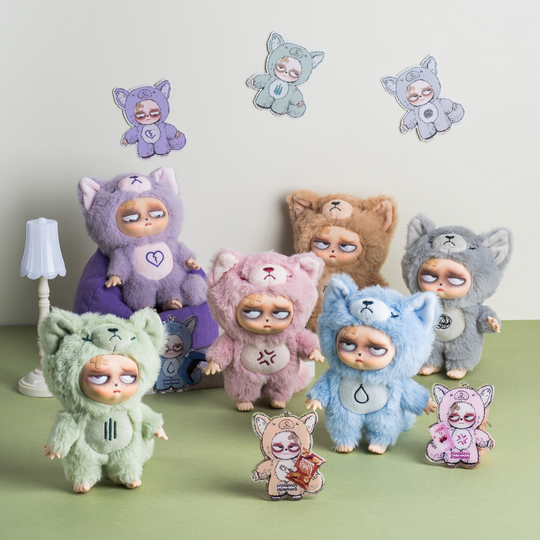 Sleepless Grumpipi - Plush Pendant Blind Box M.A. Toys