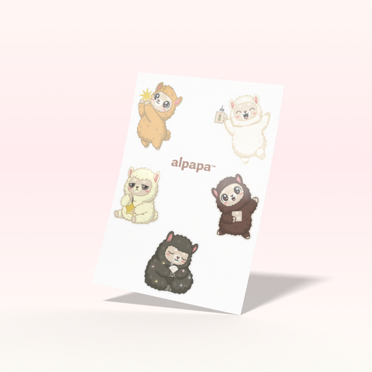 Alpapa™ Sticker Sheet No. 1 - Early Era Collection