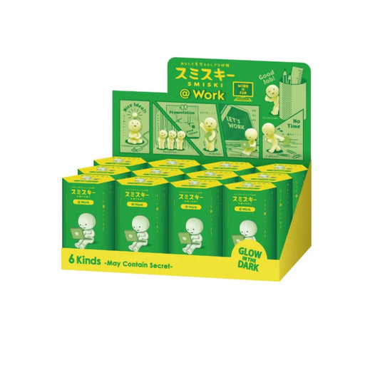 Smiski Work Series Dreams Blind Box / Sealed Full Set Glow In The Dark Figure