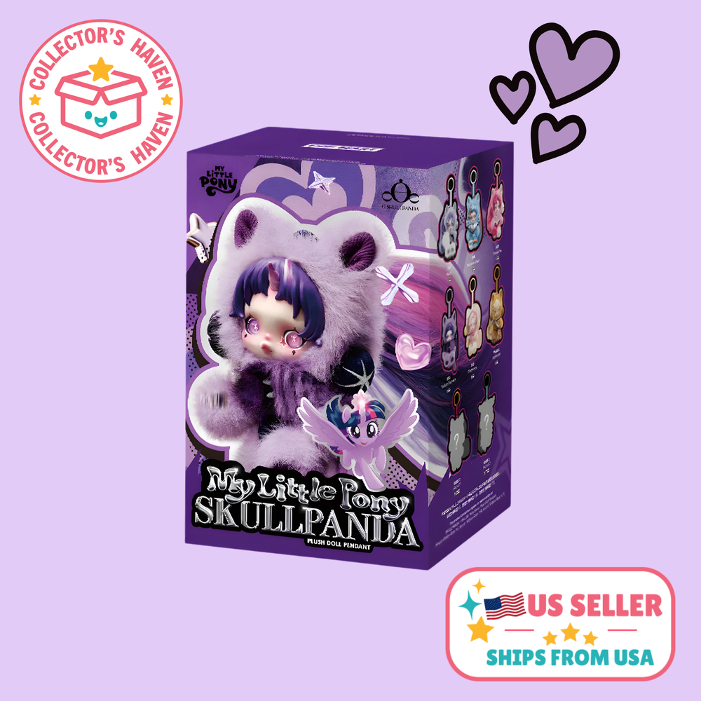 SKULLPANDA × My Little Pony Series Plush Doll Pendant- Blind Box/Confirmed