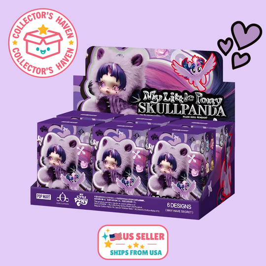 SKULLPANDA × My Little Pony Series Plush Doll Pendant- Blind Box/Confirmed