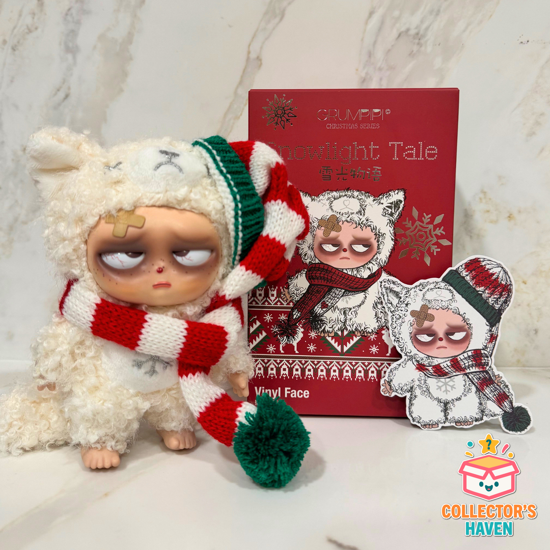 Sleepless Grumpipi Snowlight Tale Christmas plush pendant toy - Icelyn