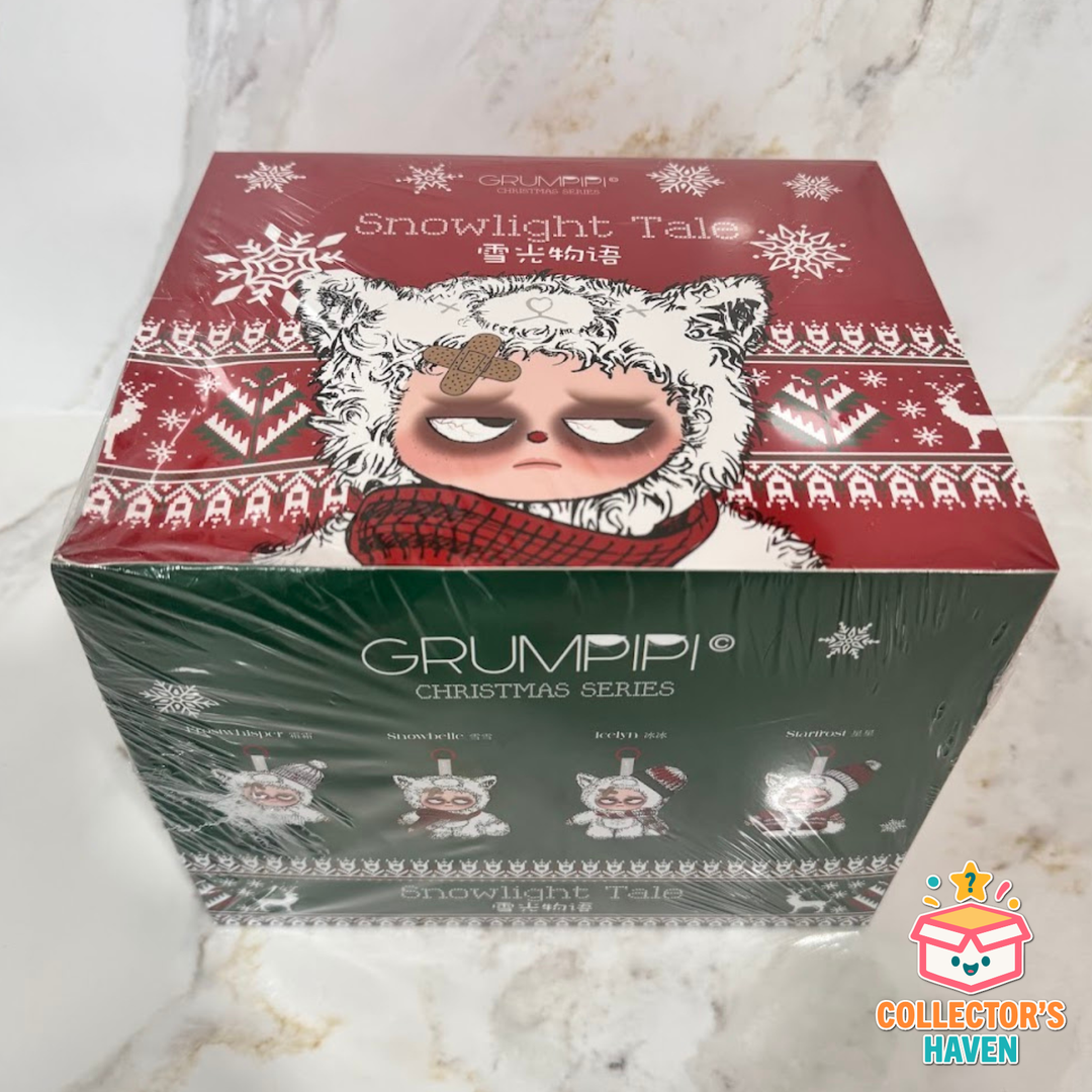 Sleepless Grumpipi Snowlight Tale Christmas plush pendant toy - Sealed Set