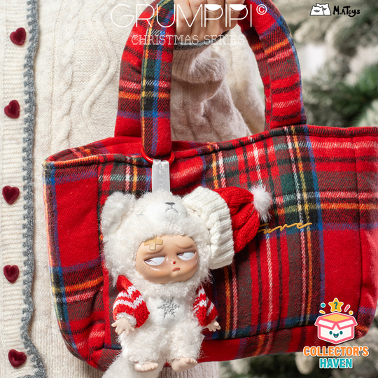 Sleepless Grumpipi Snowlight Tale Christmas plush pendant toy - Starfrost as Bag Pendant