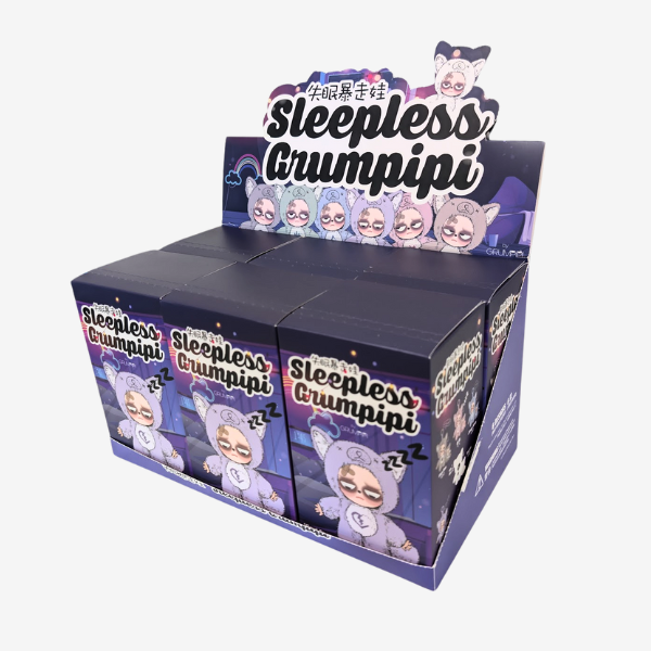 Sleepless Grumpipi - Plush Pendant Blind Box M.A. Toys