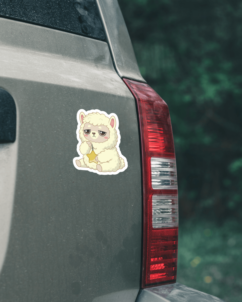 Little Wish Alpapa™ 3" Die-Cut Sticker