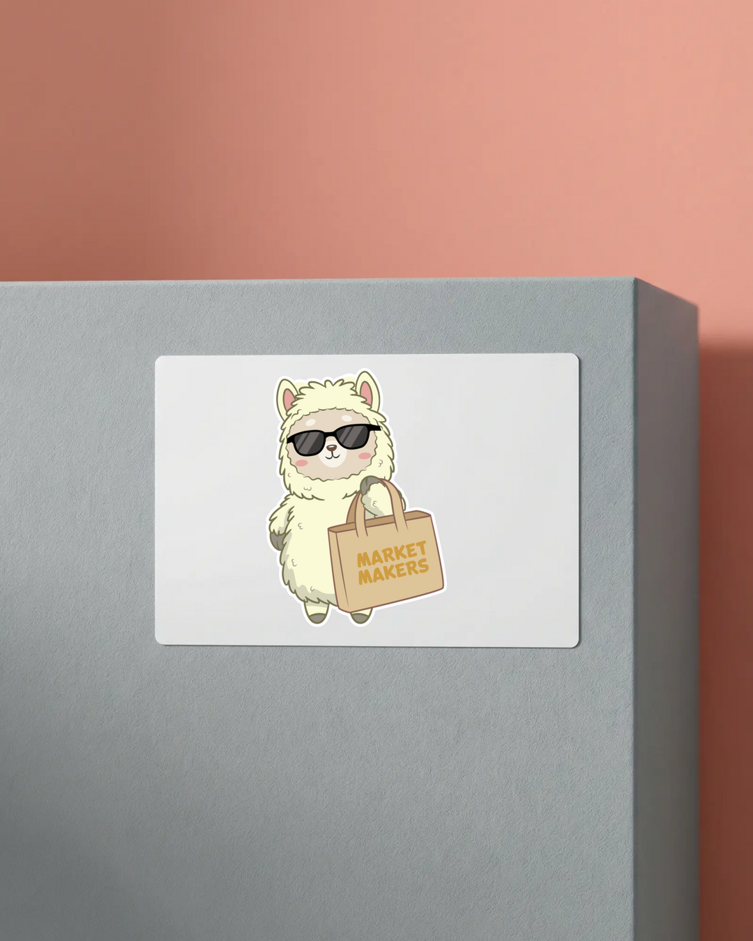 Market Makers Alpapa™ - Market Edition 01 3" Die-Cut Sticker